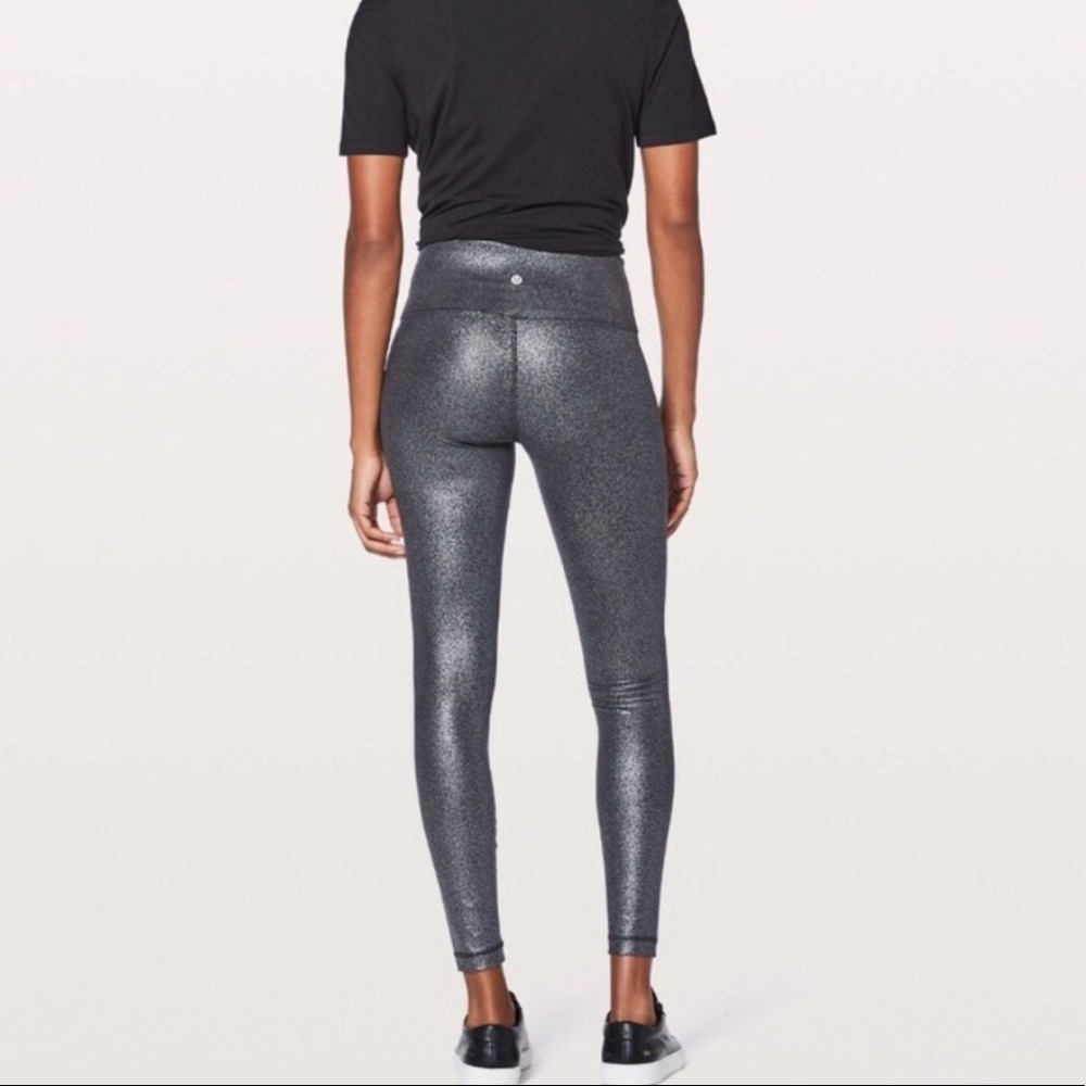 Lululemon Foil Metallic Wunder Under